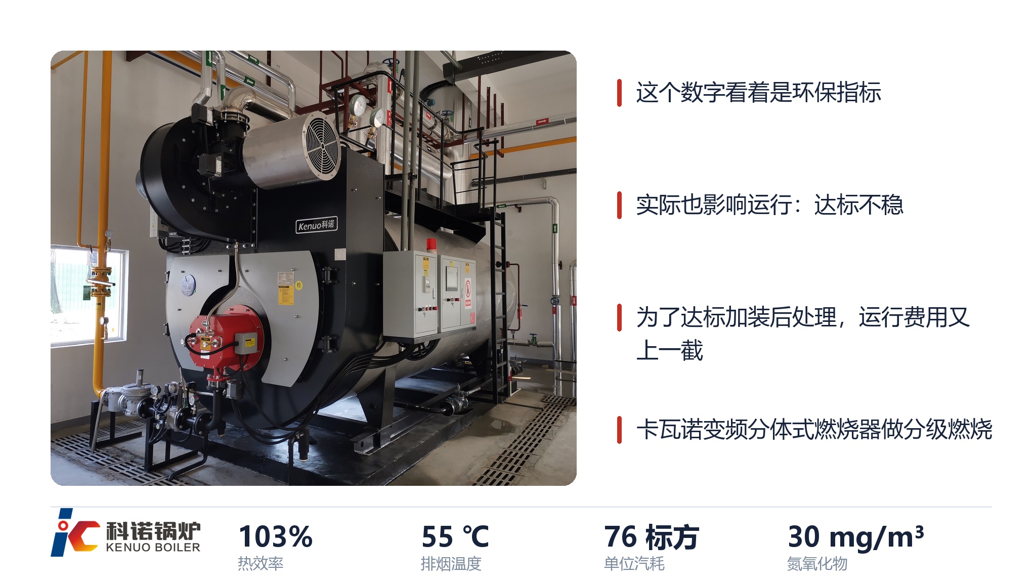 图 3：机房内的机组与尾部接管，阀组与仪表出厂时已装好
