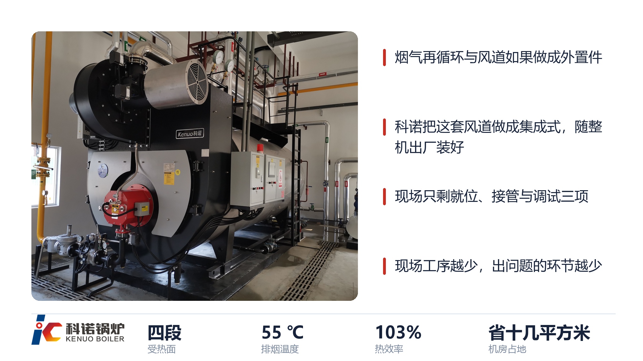 图 3：机房内两台机组的检修通道，抽管空间按部件外形上限预留
