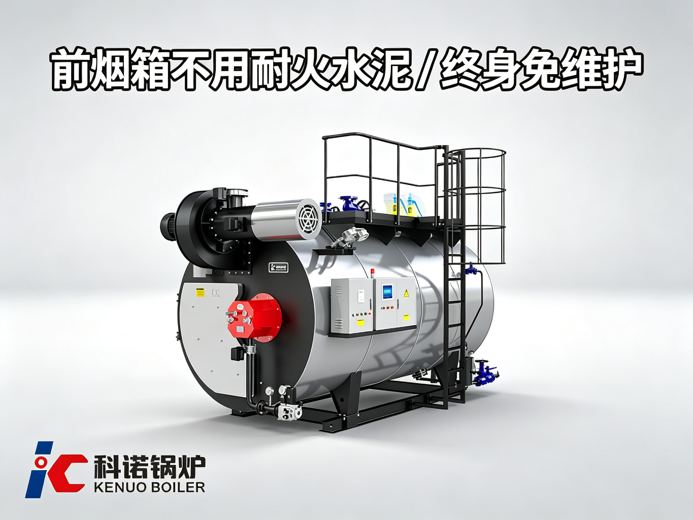 锅炉前烟箱不用耐火水泥？终身免维护是怎么做到的